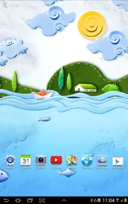 Paper World Live Wallpaper android App screenshot 1