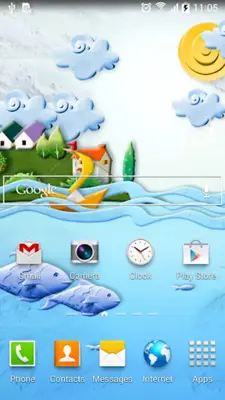 Paper World Live Wallpaper android App screenshot 2